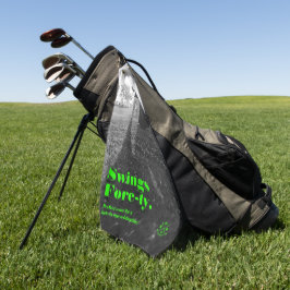 Moderner 40. 50. Geburtstag Vatertag Vater Golfhandtuch