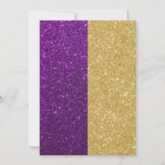 Moderner 45. Geburtstag Einladung (Rückseite)