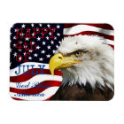 Moderner 4. Juli US Flag American Eagle