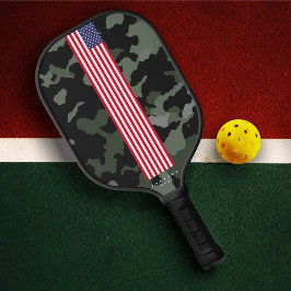 Moderner 4. Juli US Flag Camouflage Individuelle N Pickleball Schläger