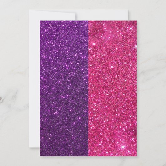 Moderner 50. Geburtstag Einladung (Rückseite)