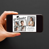 Moderner 5-Foto-Abschluss Ankündigung