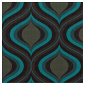 Moderner 60er 70er aus dem Mittelalter Stoff (Nahaufnahme)