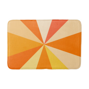 Moderner 60er der Pop-Kunst Funky geometrische Badematte