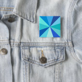 Moderner 60er der Pop-Kunst Funky geometrische Button (Beispiel)