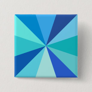 Moderner 60er der Pop-Kunst Funky geometrische Button