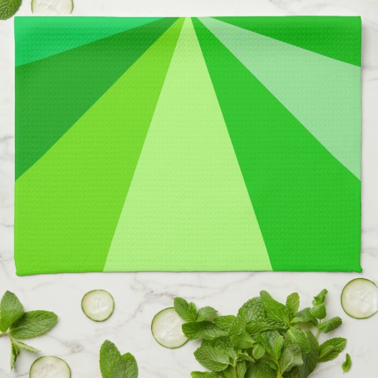 Moderner 60er der Pop-Kunst Funky geometrische Küchentuch (Gefaltet)