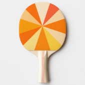 Moderner 60er der Pop-Kunst Funky geometrische Tischtennis Schläger (Vorderseite)