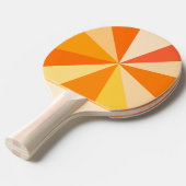 Moderner 60er der Pop-Kunst Funky geometrische Tischtennis Schläger (Vorderseite)