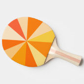 Moderner 60er der Pop-Kunst Funky geometrische Tischtennis Schläger (Seitenansicht)