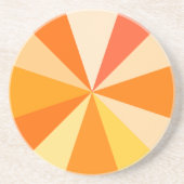 Moderner 60er der Pop-Kunst Funky geometrische Untersetzer (Vorne)