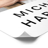 Moderner Abschluss 17 FotoCollage Poster (Ecke)