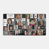 Moderner Abschluss 18 Fotos Bester Lehrer Vielen D Schreibtischunterlage (Vorderseite)