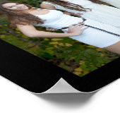 Moderner Abschluss 18 Jahr der Fotocollage Poster (Ecke)