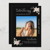 Moderner Abschluss 2022 Foto Ankündigung (Vorne/Hinten)