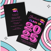 Moderner Abschluss 2025 Rainbow Ankündigung