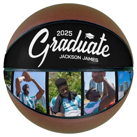 Moderner Abschluss 5 Foto Basketball (Vorderseite)