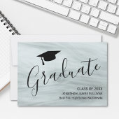 Moderner Abschluss Ankündigung