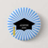 Moderner Abschluss Button (Vorderseite)