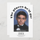 Moderner Abschluss Die Ankündigung des Places Foto (Vorne/Hinten)