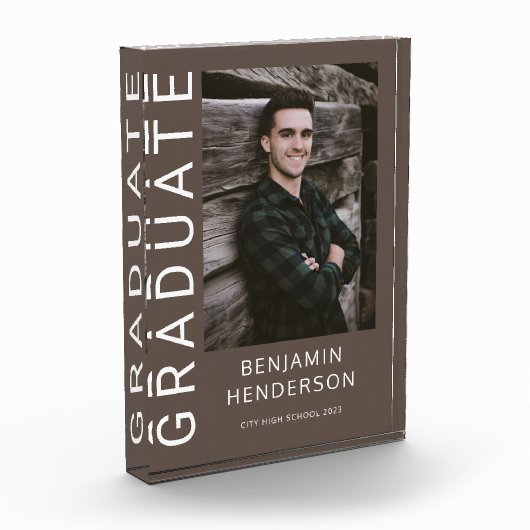 Moderner Abschluss Fotoblock (Links)