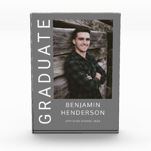 Moderner Abschluss Fotoblock (Vorderseite)