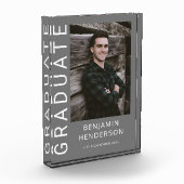 Moderner Abschluss Fotoblock (Links)