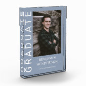 Moderner Abschluss Fotoblock