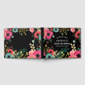 Moderner Abschluss für die Aquarellmalerei Gästebuch (Voll)