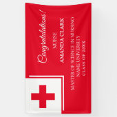 Moderner Abschluss für die Krankenschwester und de Banner (Vertikal)