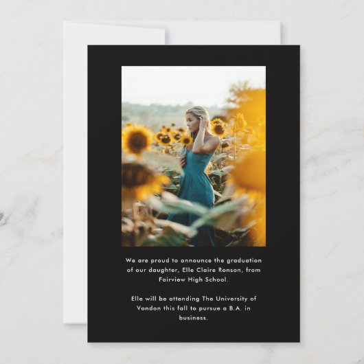 Moderner Abschluss für Drehbuch-Collage Ankündigung (Rückseite)