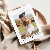 Moderner Abschluss für Drehbuch-Collage Einladung