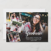 Moderner Abschluss für Fotocollage Ankündigung (Vorderseite)