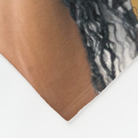 Moderner Abschluss für FotoCollage Keepake Graduat Fleecedecke (Ecke)