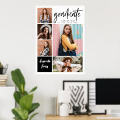 Moderner Abschluss für FotoCollage Poster (Heimbüro)