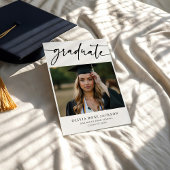 Moderner Abschluss für Lässiges Foto Einladung