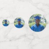 Moderner Abschluss für Personalisiertes Foto Konfetti (Vorderseiten)