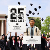 Moderner Abschluss für Schwarz und Gold-Foto Ankündigung