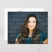 Moderner Abschluss für Skript-Foto (Vorne/Hinten)