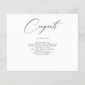 Moderner Abschluss für Skript-Foto (Rückseite)