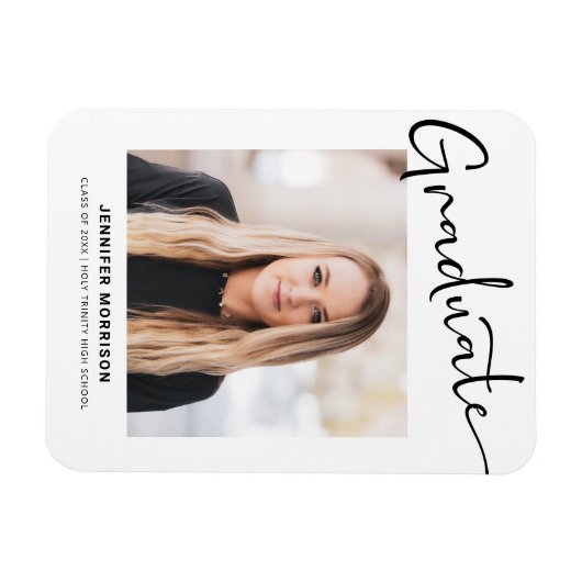 Moderner Abschluss für Skripte Foto Hochschule Magnet (Horizontal)