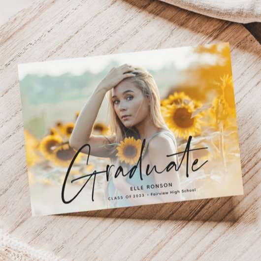 Moderner Abschluss für Skripte Foto Magnetische Ei Magneteinladung