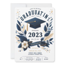 Moderner Abschluss für vertikales Foto Einladung