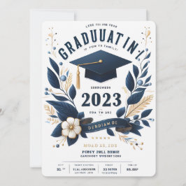 Moderner Abschluss für vertikales Foto Einladung