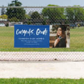 Moderner Abschluss gratuliert Foto Banner (Insitu)