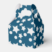 Moderner Abschluss Großer Star und Dots 2020 Grad Geschenkschachtel (Rückseite)