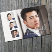 Moderner Abschluss mit 4 Fotos Gästebuch