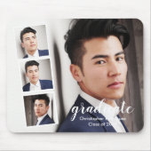 Moderner Abschluss mit 4 Fotos Mousepad (Vorne)