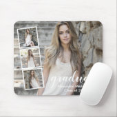 Moderner Abschluss mit 4 Fotos Mousepad (Mit Mouse)