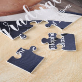 Moderner Abschluss mit 4 Fotos Puzzle (Seite)